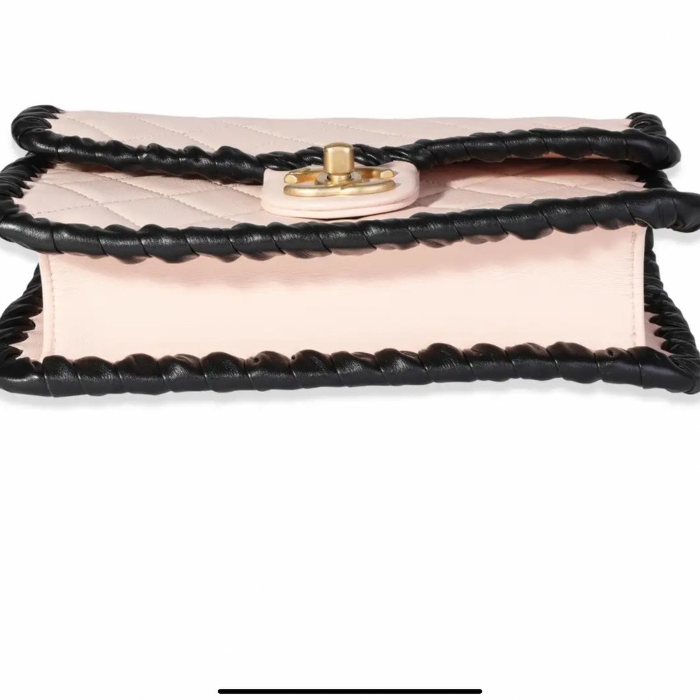 Chanel Lambskin & Black Whipstitch Mini Bag - Picture 4 of 11